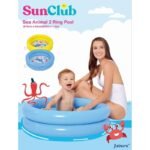 CHILDRENS POOL 2-RING 76x20CM 57157 BLUE - Image 5