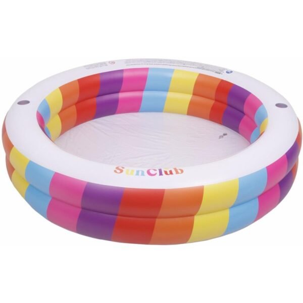 CHILDRENS POOL 2-RING RAINBOW 187x42.5CM 51457