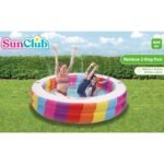 CHILDRENS POOL 2-RING RAINBOW 187x42.5CM 51457 - Image 5