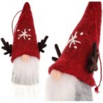CHRISTMAS DECORATIVE PENDANT 9CM RED SANTA CLAUS - Image 2