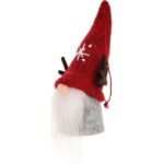 CHRISTMAS DECORATIVE PENDANT 9CM RED SANTA CLAUS - Image 4