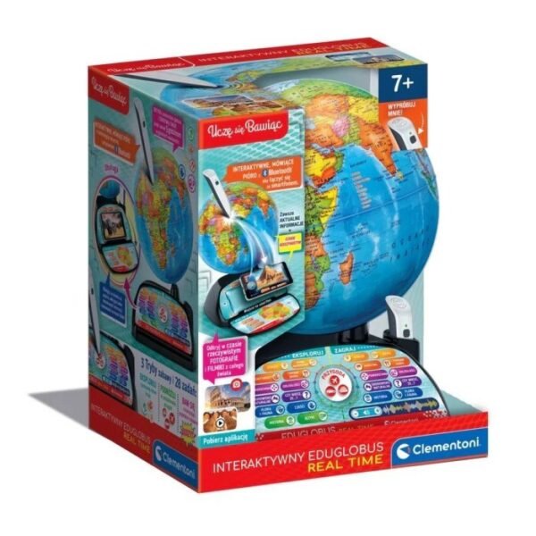 Clementoni Set - Interactive Eduglobus Real Time