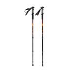 CMP Bern Trekking Poles Black and Orange 3B36297 C905