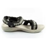 CMP Hamal womens sandals with Velcro fastening and trekking sole, green - Image 4