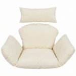 COCOON HANGING CHAIR 105x195CM BROWN - Image 5