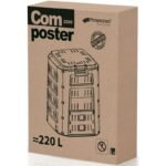 COMPOGREEN 220L PROSPERPLAST GARDEN COMPOST BIN - Image 2