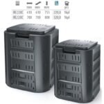 COMPOGREEN 220L PROSPERPLAST GARDEN COMPOST BIN - Image 4