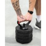 COMPOSITE Dumbbell KETTLEBELL 10KG (4x2.5KG) EB FIT - Image 5