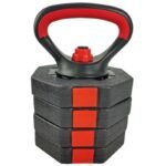 COMPOSITE Dumbbell KETTLEBELL 10KG (4x2.5KG) EB FIT - Image 7