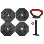 COMPOSITE Dumbbell KETTLEBELL 10KG (4x2.5KG) EB FIT - Image 8