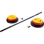COMPOSITE FOLDING BARBELL 20KG 130CM PURE 2 IMPROVE - Image 2