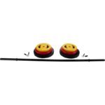 COMPOSITE FOLDING BARBELL 20KG 130CM PURE 2 IMPROVE - Image 7