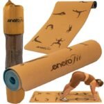 CORK YOGA MAT 183x61x0.4CM ENERO FIT - Image 5
