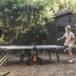 Cornilleau 500X outdoor table tennis table black - Image 5