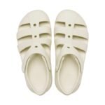 Crocs Classic Fisherman Beige Childrens Sandals 210626 0LH - Image 4