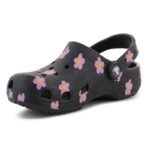 CROCS CLASSIC FLOWER CLOG K BLACK 212670-001 - Image 3