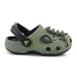 CROCS CLASSIC IAM SCARY DINO CLOG T KIDS BLACK 211372-001 - Image 6