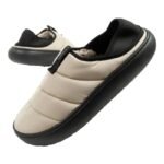Crocs mens shoes slippers Classic Puff Moc slippers beige insulated