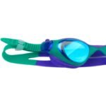 Crowell GS23 Splash Mirror Green and Purple Childrens Swimming Goggles - Image 4