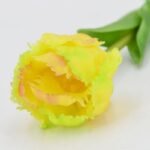 DARK YELLOW TULIP 38 CM LIFE-LIKE SPRING DECORATION - Image 3