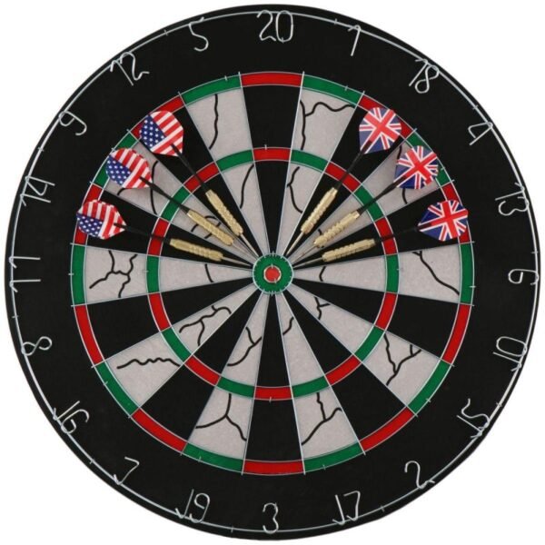 DART DELUXE 45CM AND 6 DARTS