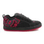 DC Shoes Court Graffik SE DC01665022 Dark Gray Red - Image 4