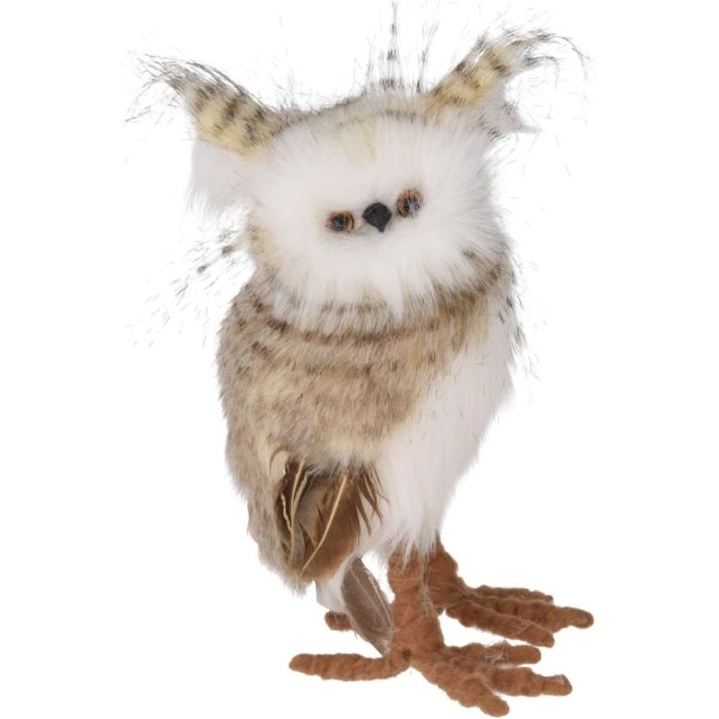 lupin-wear-ca-decorative-standing-owl-23cm-brown-without-ears-2949310 DECORATIVE STANDING OWL 23CM BROWN WITHOUT EARS - Image 1