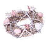 DECORATIVE WREATH GRAY DIAMETER 24CM - Image 2