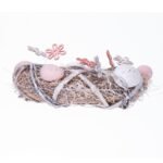 DECORATIVE WREATH GRAY DIAMETER 24CM - Image 3