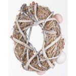 DECORATIVE WREATH GRAY DIAMETER 24CM - Image 7