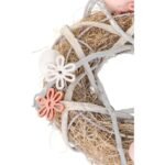 DECORATIVE WREATH GRAY DIAMETER 24CM - Image 8