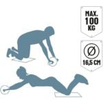 DOUBLE UMBRO REHABILITATION ROLLER WHEEL RED - Image 4