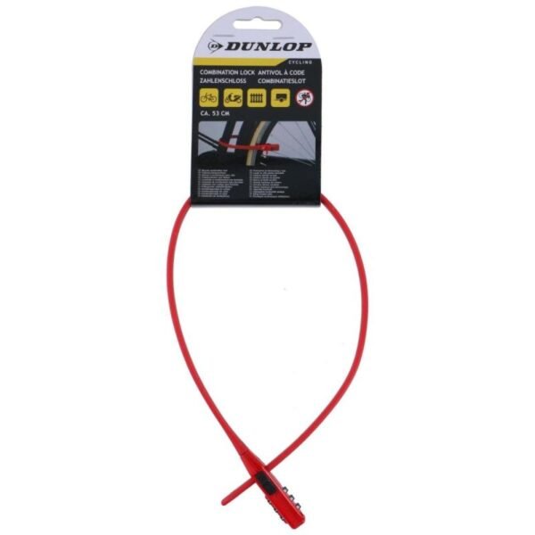DUNLOP RED CODE STRAP BIKE LOCK