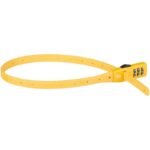 DUNLOP YELLOW CODE STRAP BIKE LOCK - Image 2