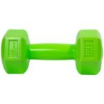 EB FIT Composite Dumbbell Set 2x1kg Green 1027012 - Image 3