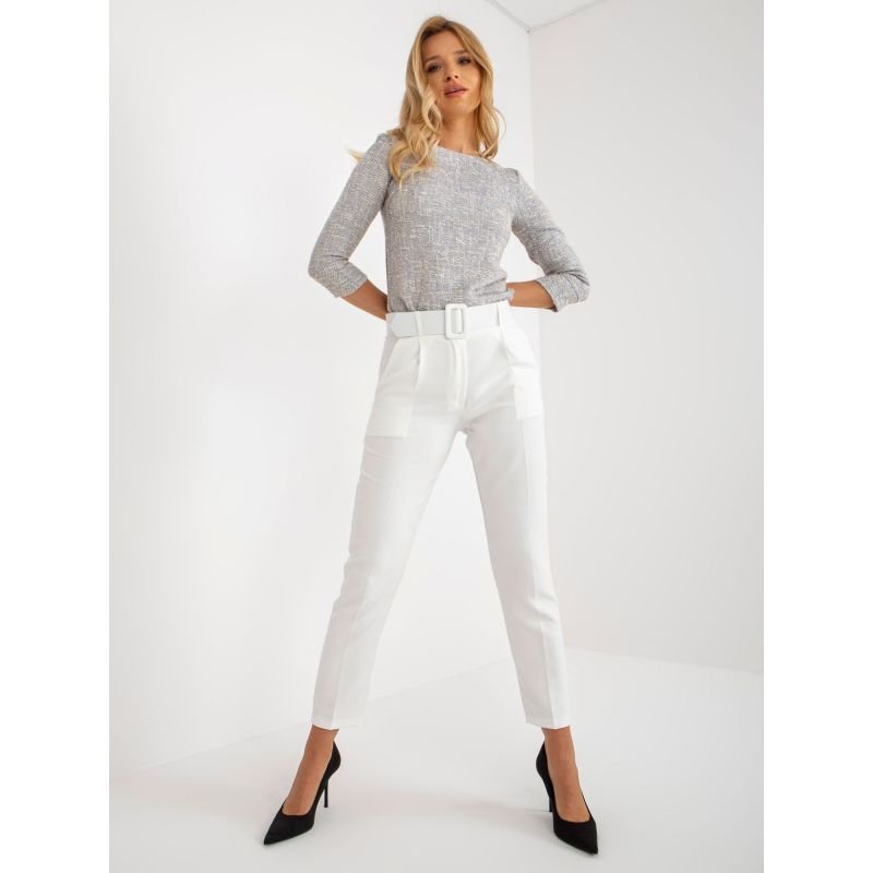 lupin-wear-ca-ecru-classic-giulia-ankle-length-fabric-trousers-dhj-sp-12787-21x-1159546 Ecru classic Giulia ankle-length fabric trousers (DHJ-SP-12787.21X) - Image 1