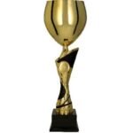 EMIRA BK gold and black metal cup - Image 2