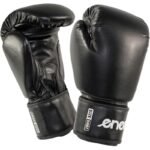 ENERO BOXING GLOVES BLACK 10OZ
