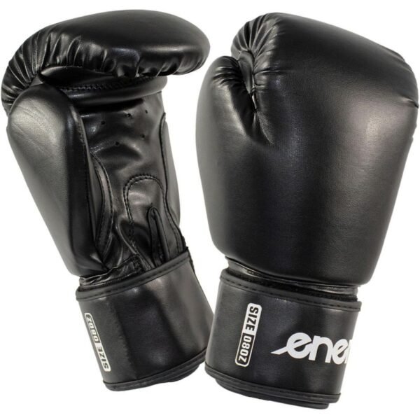 ENERO BOXING GLOVES BLACK 10OZ