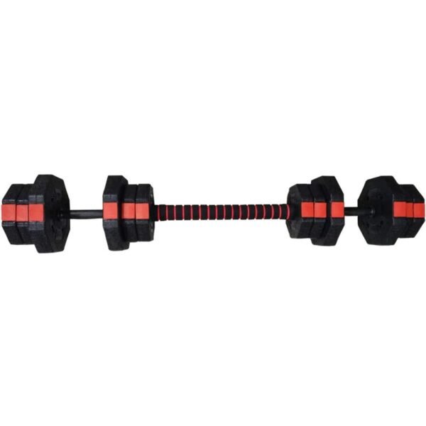 ENERO FIT ADJUSTABLE TRAINING DUMBBELLS 2x10KG WITH BARBELL FUNCTION