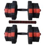 ENERO FIT ADJUSTABLE TRAINING DUMBBELLS 2x10KG WITH BARBELL FUNCTION - Image 5