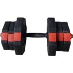 ENERO FIT ADJUSTABLE TRAINING DUMBBELLS 2x10KG WITH BARBELL FUNCTION - Image 6