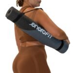 ENERO FIT ANTI-SLIP TPE YOGA AND FITNESS MAT, GRAY-BLACK - Image 6
