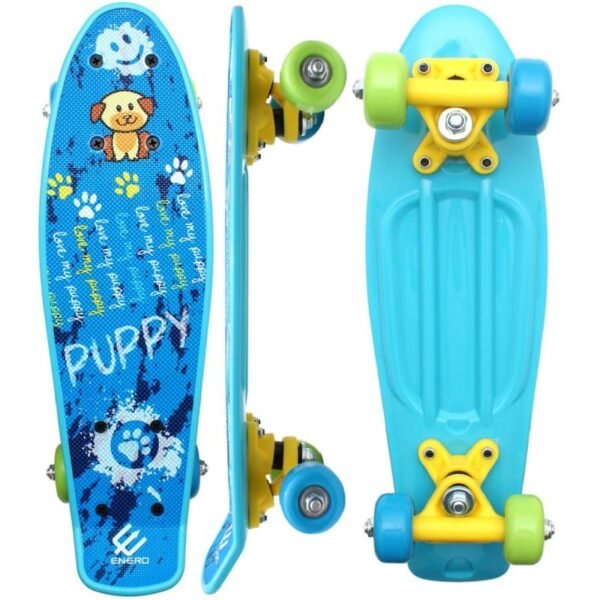ENERO MINI PUPPY PLASTIC SKATEBOARD