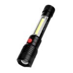 ESPERANZA ALUMINUM FLASHLIGHT WITH SIDE LIGHT COB APATE EOT069 - Image 7