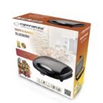 Esperanza BLUEBERRY EKT008 waffle maker (1000W; black) - Image 3