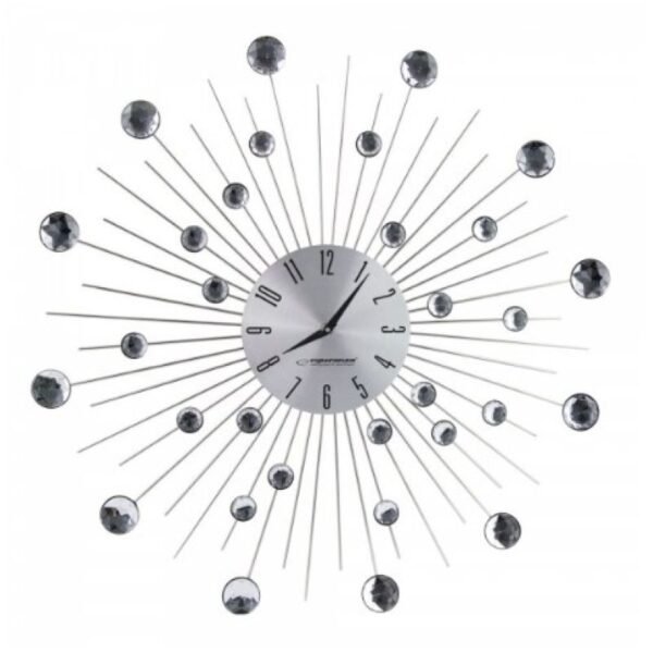 Esperanza Boston EHC002 wall clock (silver)