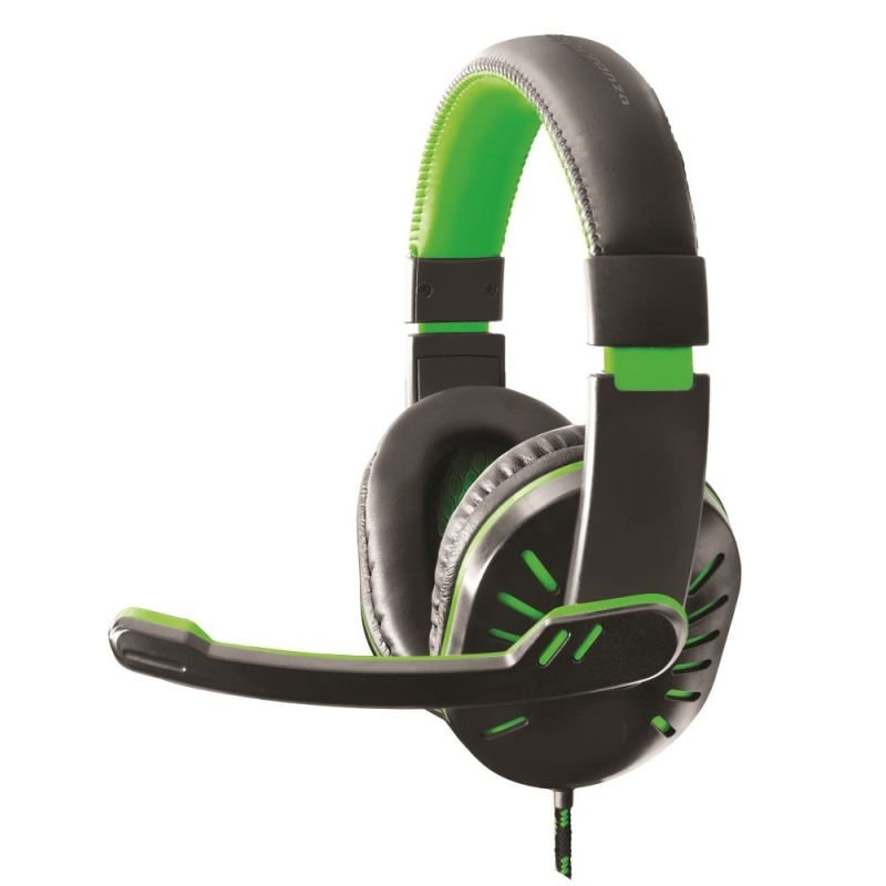 lupin-wear-ca-esperanza-crow-egh330g-headphones-black-and-green-2339658 Esperanza CROW EGH330G headphones (black and green) - Image 1