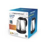 ESPERANZA ELECTRIC KETTLE SPRING 1.0 L SILVER EKK116S - Image 2