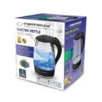 Esperanza Salto Angel EKK011K electric kettle (2200W 1.7l; black) - Image 3